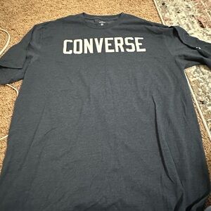 Converse Men's Dark Blue Short Sleeve Tee